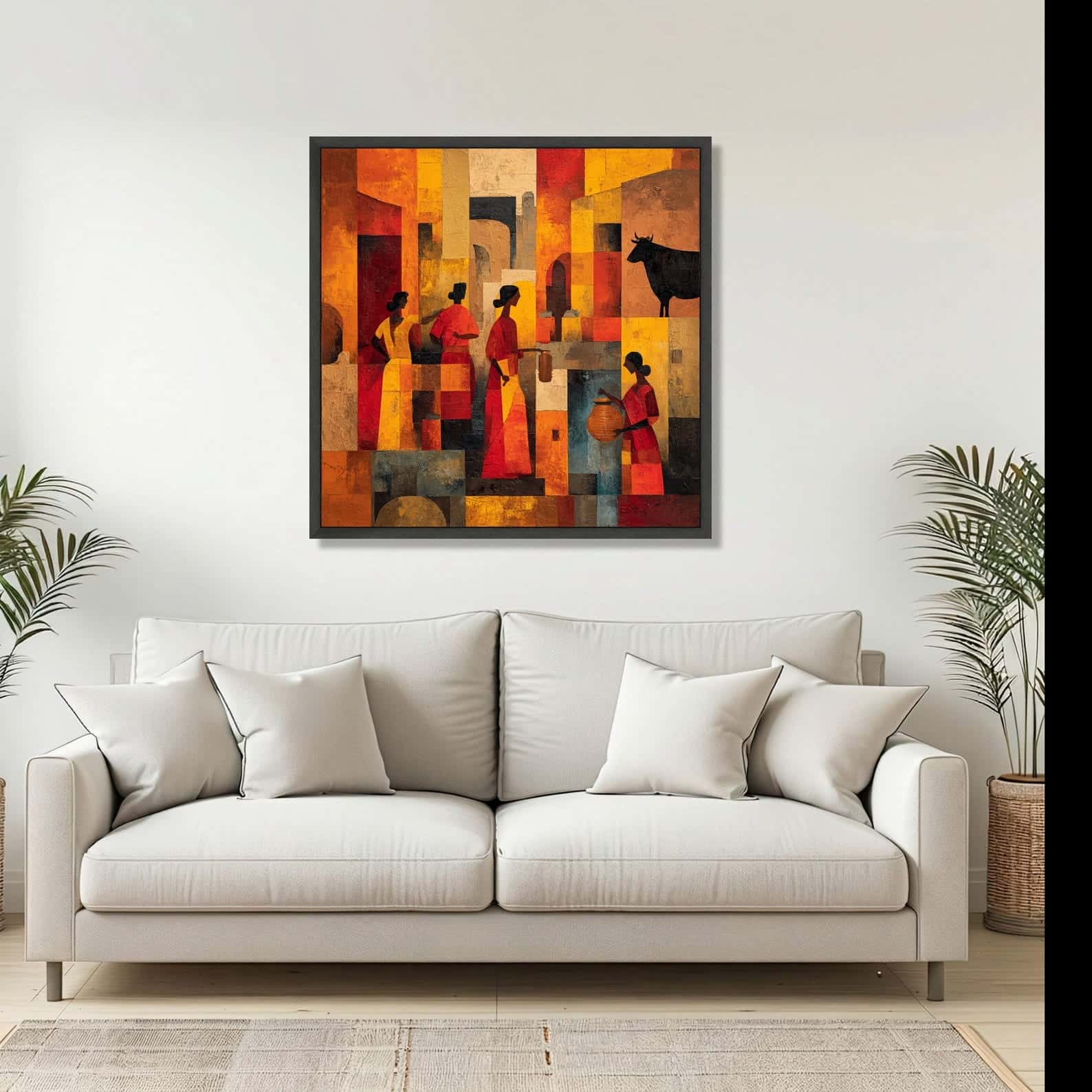 African Artwork | Afrocentric Wall Art | A2 at XILEF Art