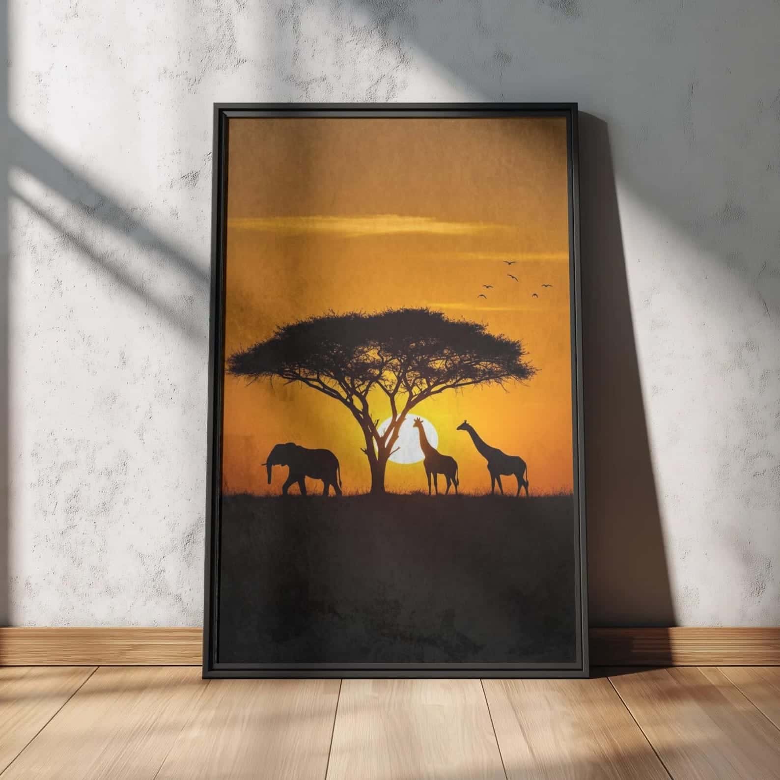 African Artwork | Afrocentric Wall Art | A2 at XILEF Art