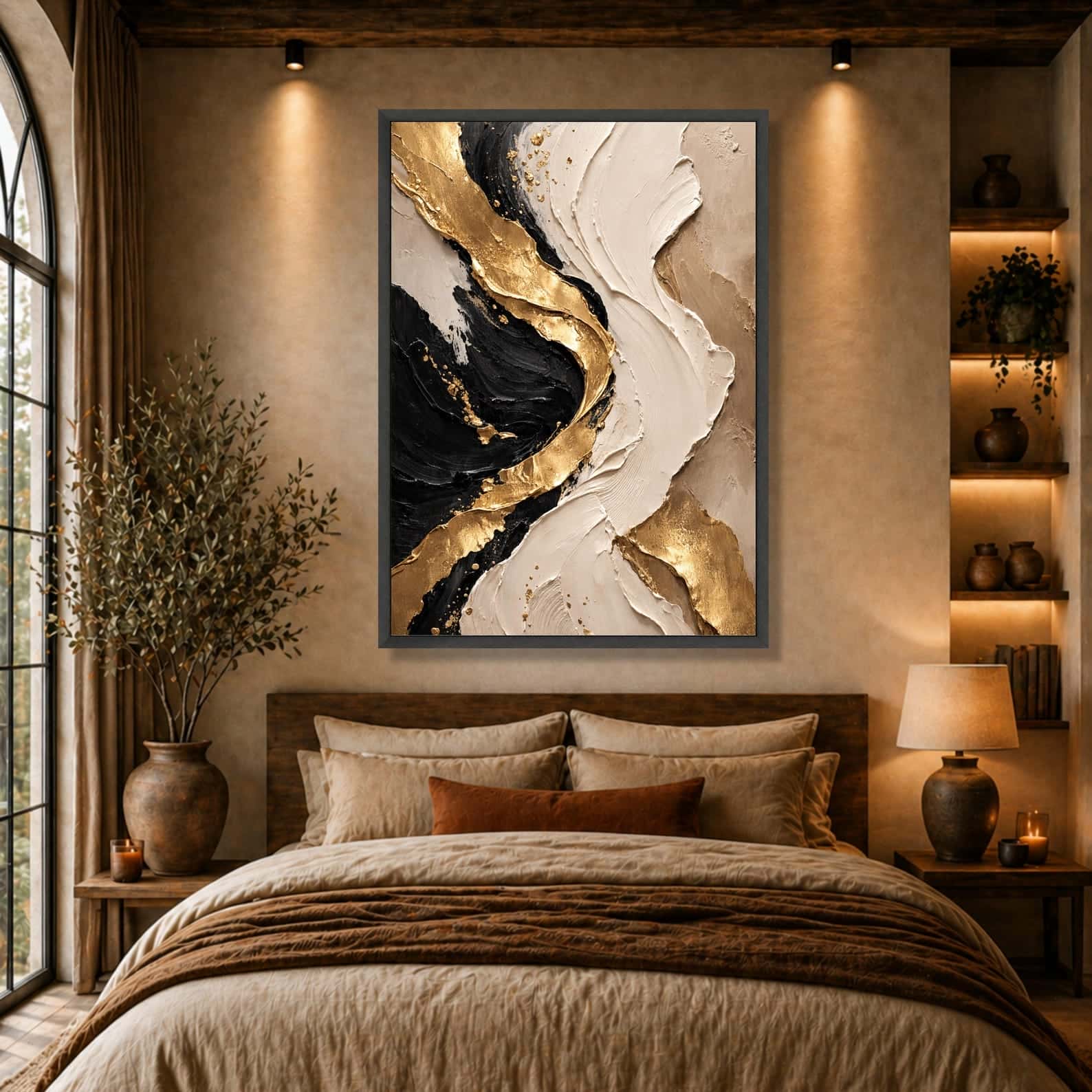 Abstract Artwork | Modern Wall Art Style | Single, A2 at XILEF Art