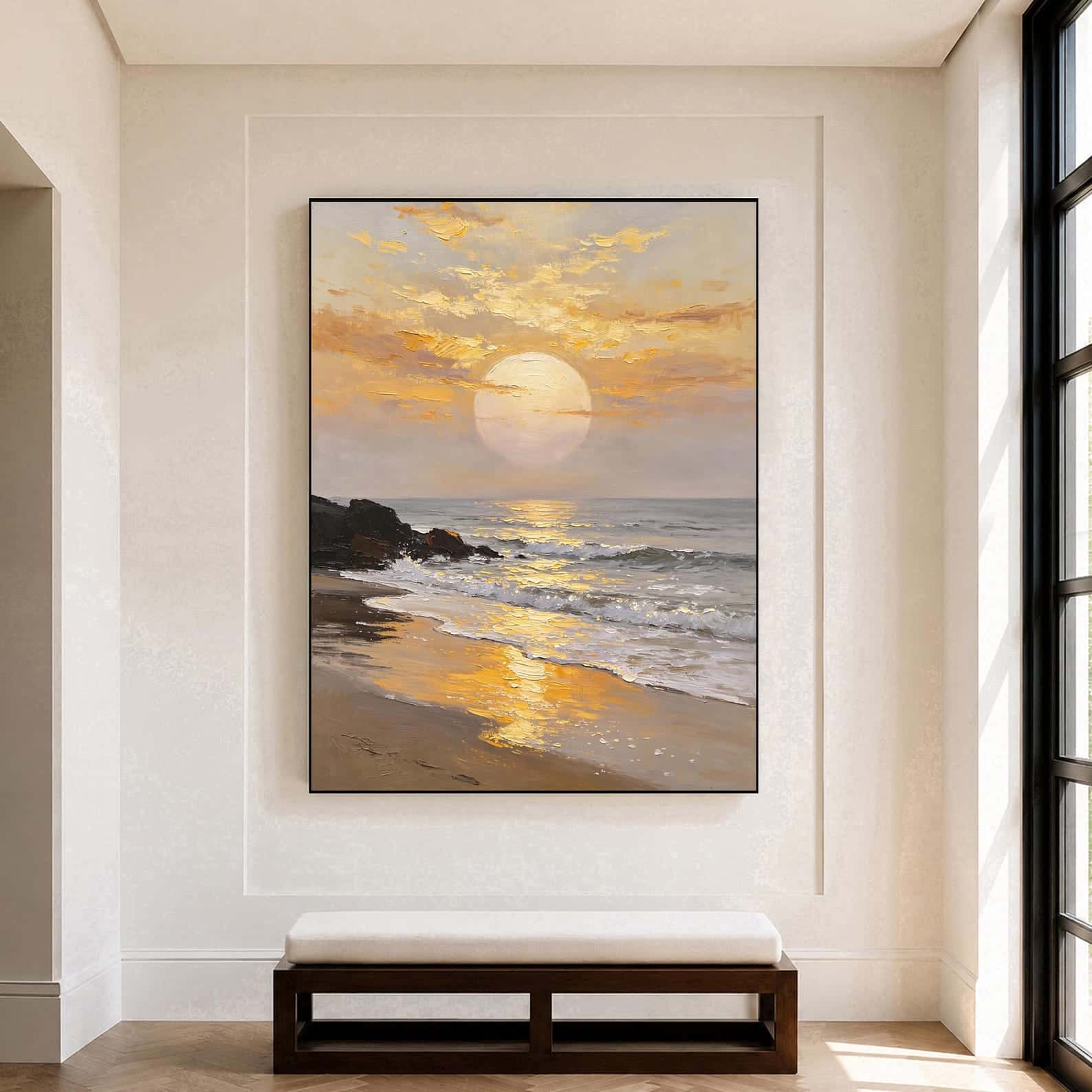 Seascape Artwork | Nature Wall Art | Single, A2 at XILEF Art