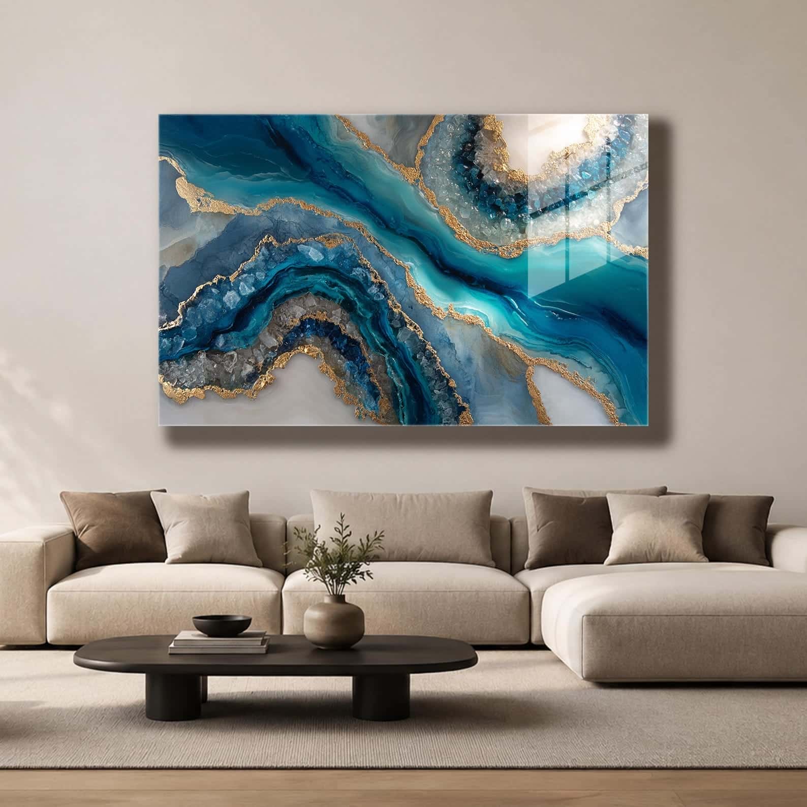 Abstract Artwork | Modern Wall Art Style | Single, A2 at XILEF Art