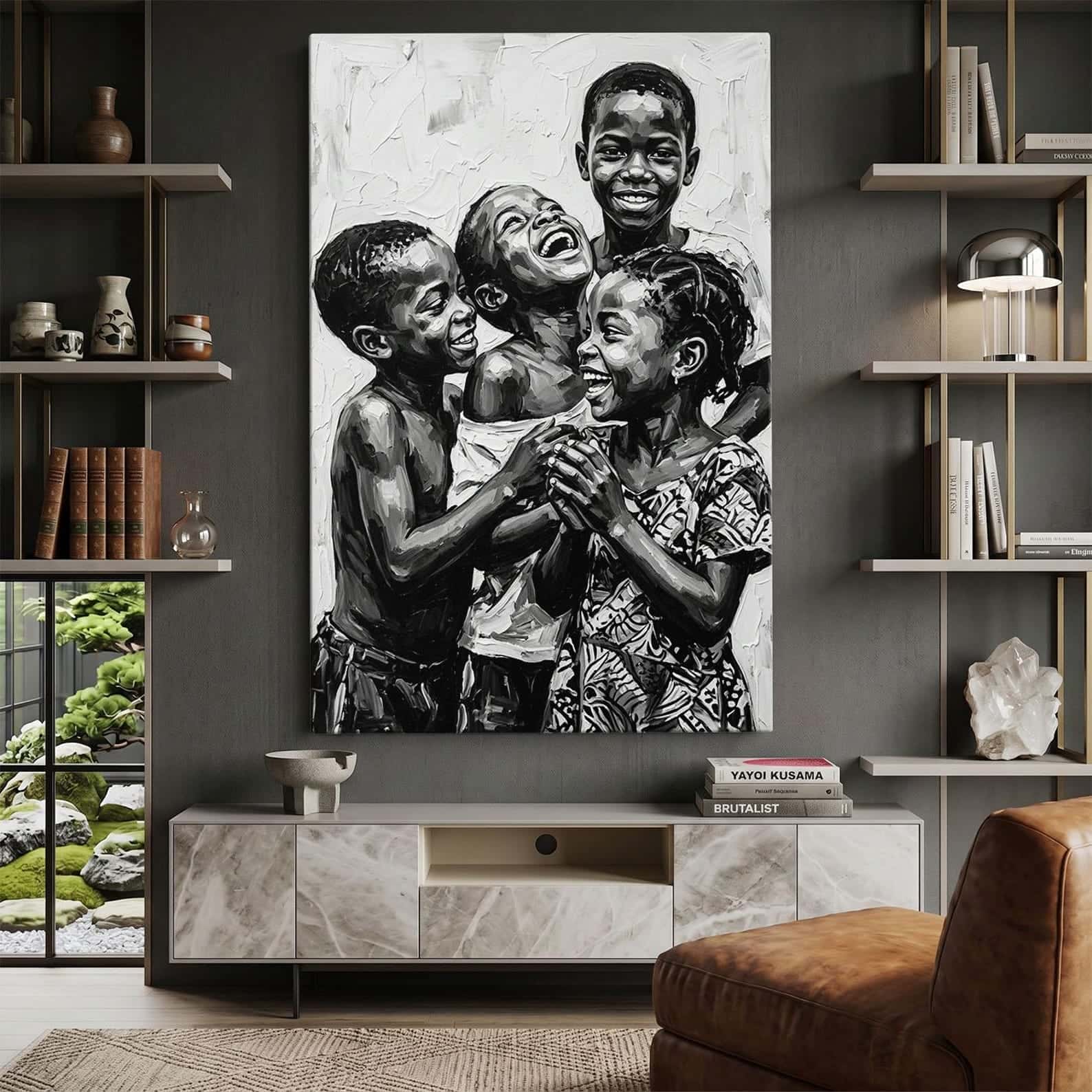 African Artwork | Afrocentric Wall Art | A2 at XILEF Art