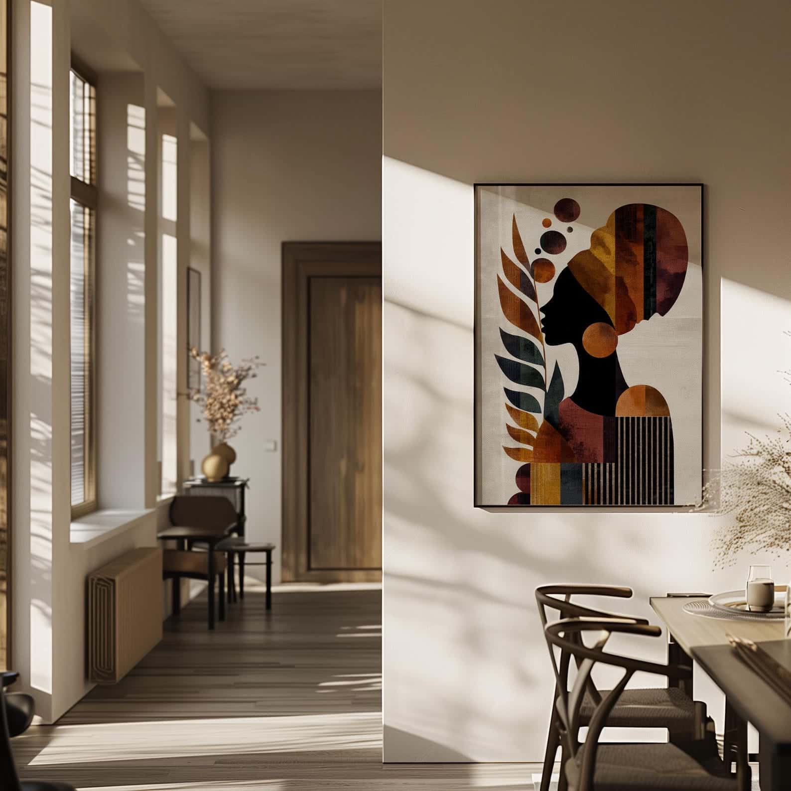 African Artwork | Afrocentric Wall Art | A2 at XILEF Art