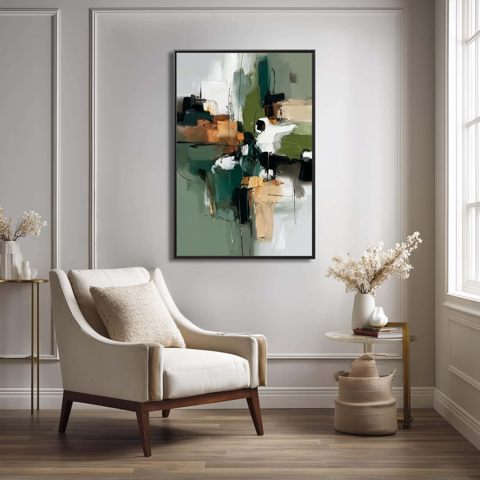 Abstract Artwork | Modern Wall Art Style | Single, A2 at XILEF Art