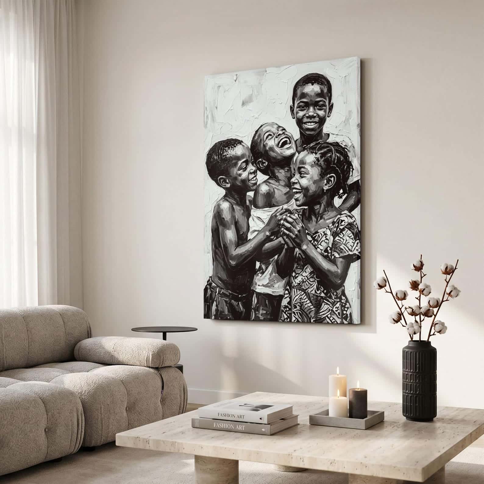 African Artwork | Afrocentric Wall Art | A2 at XILEF Art