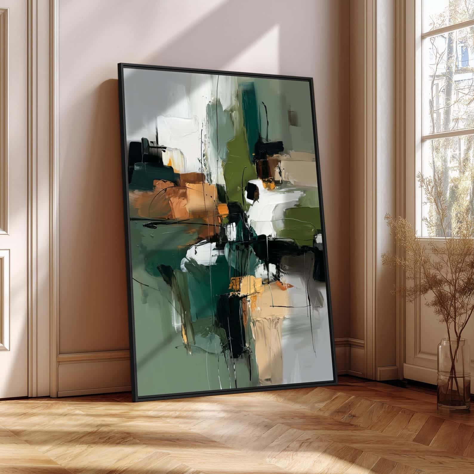 Abstract Artwork | Modern Wall Art Style | Single, A2 at XILEF Art