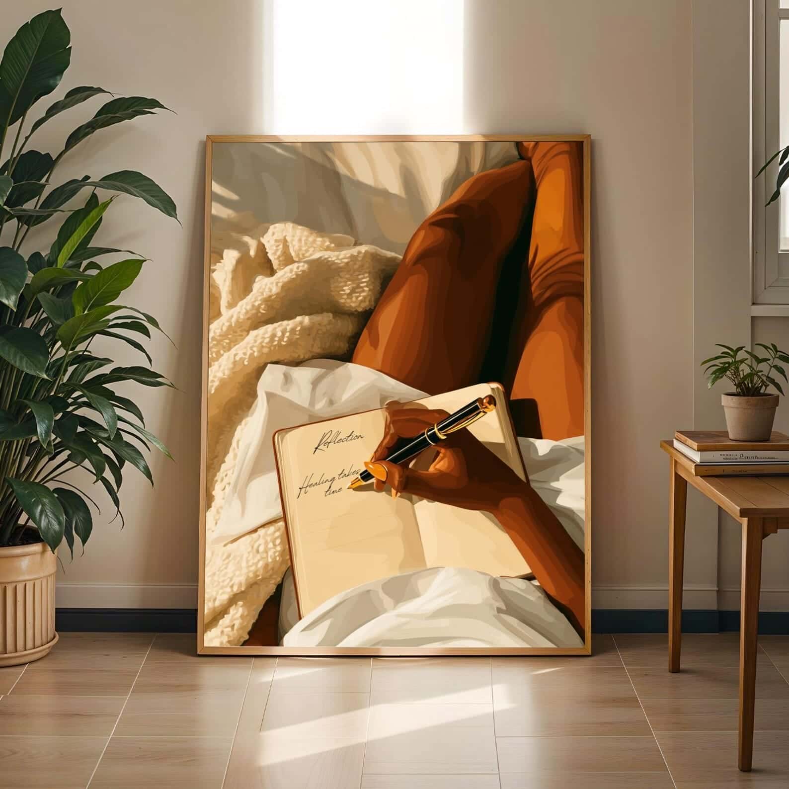 African Artwork | Afrocentric Wall Art | A2 at XILEF Art
