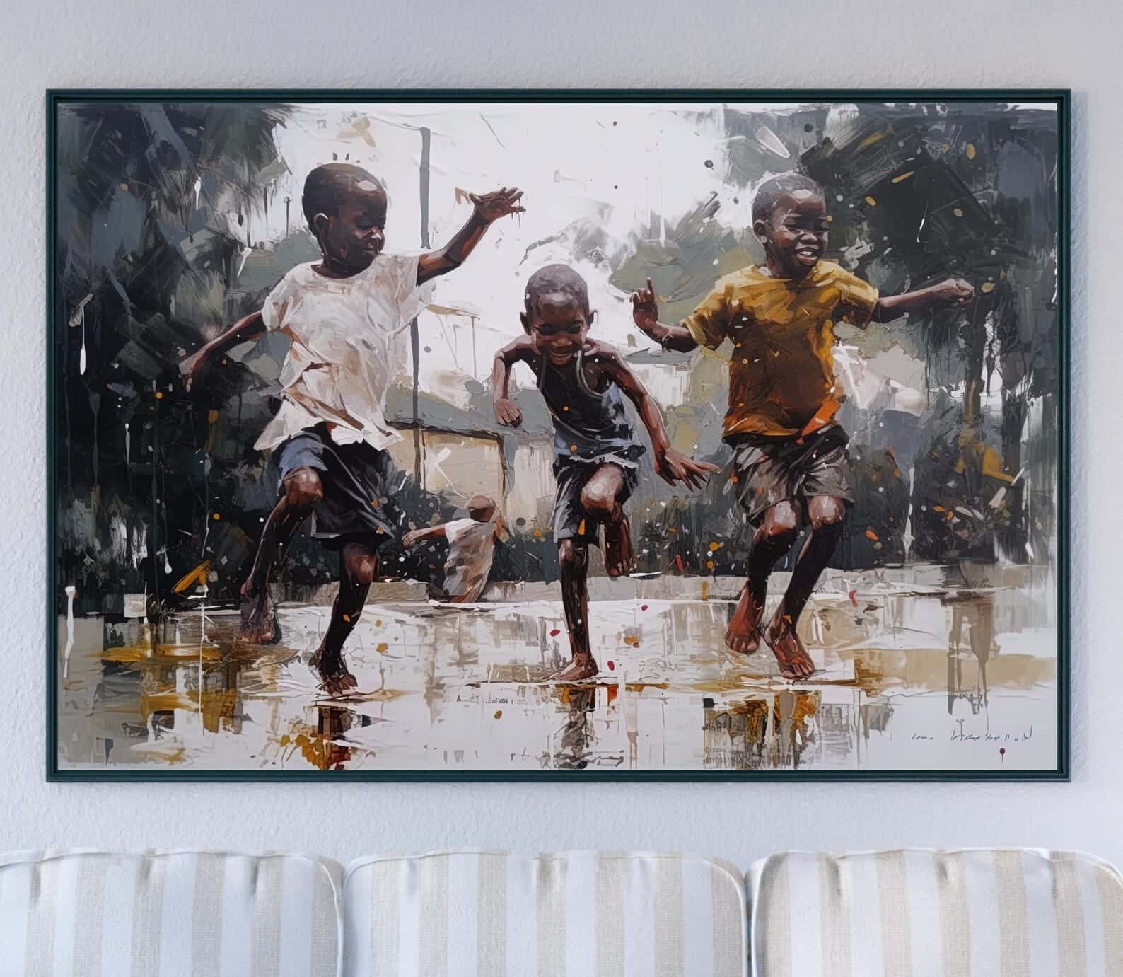 African Artwork | Afrocentric Wall Art | A2 at XILEF Art
