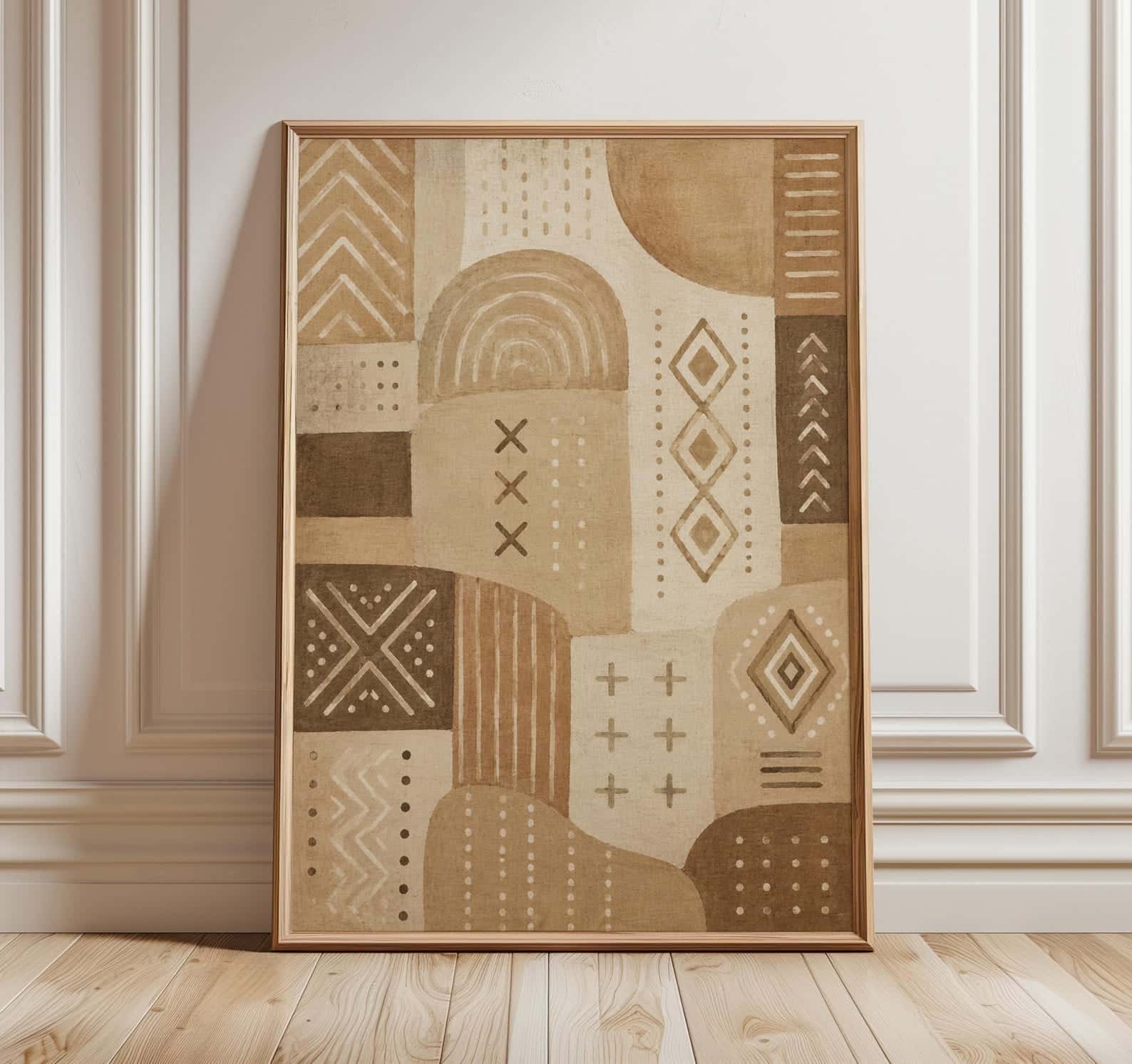 African Artwork | Afrocentric Wall Art | A2 at XILEF Art