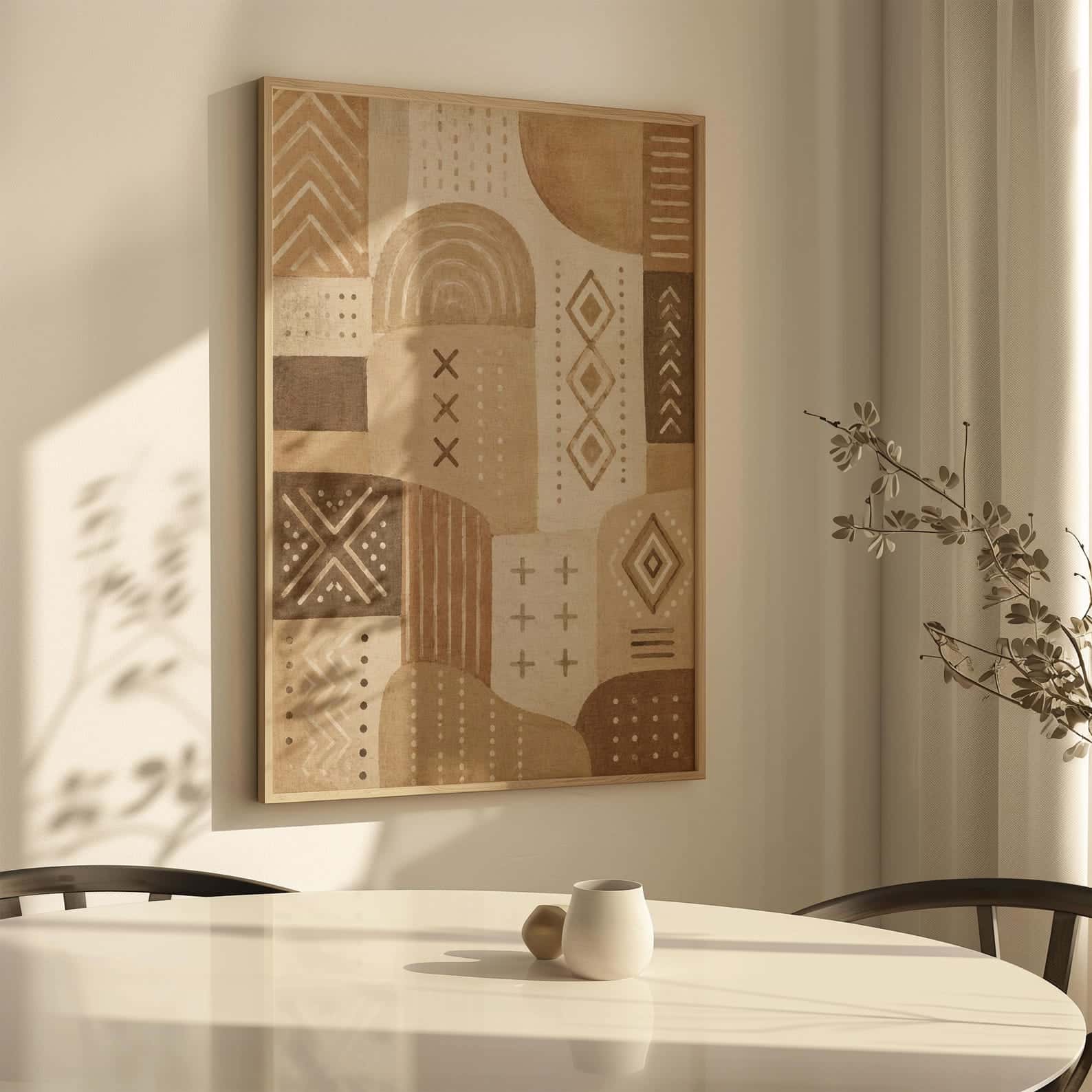 African Artwork | Afrocentric Wall Art | A2 at XILEF Art