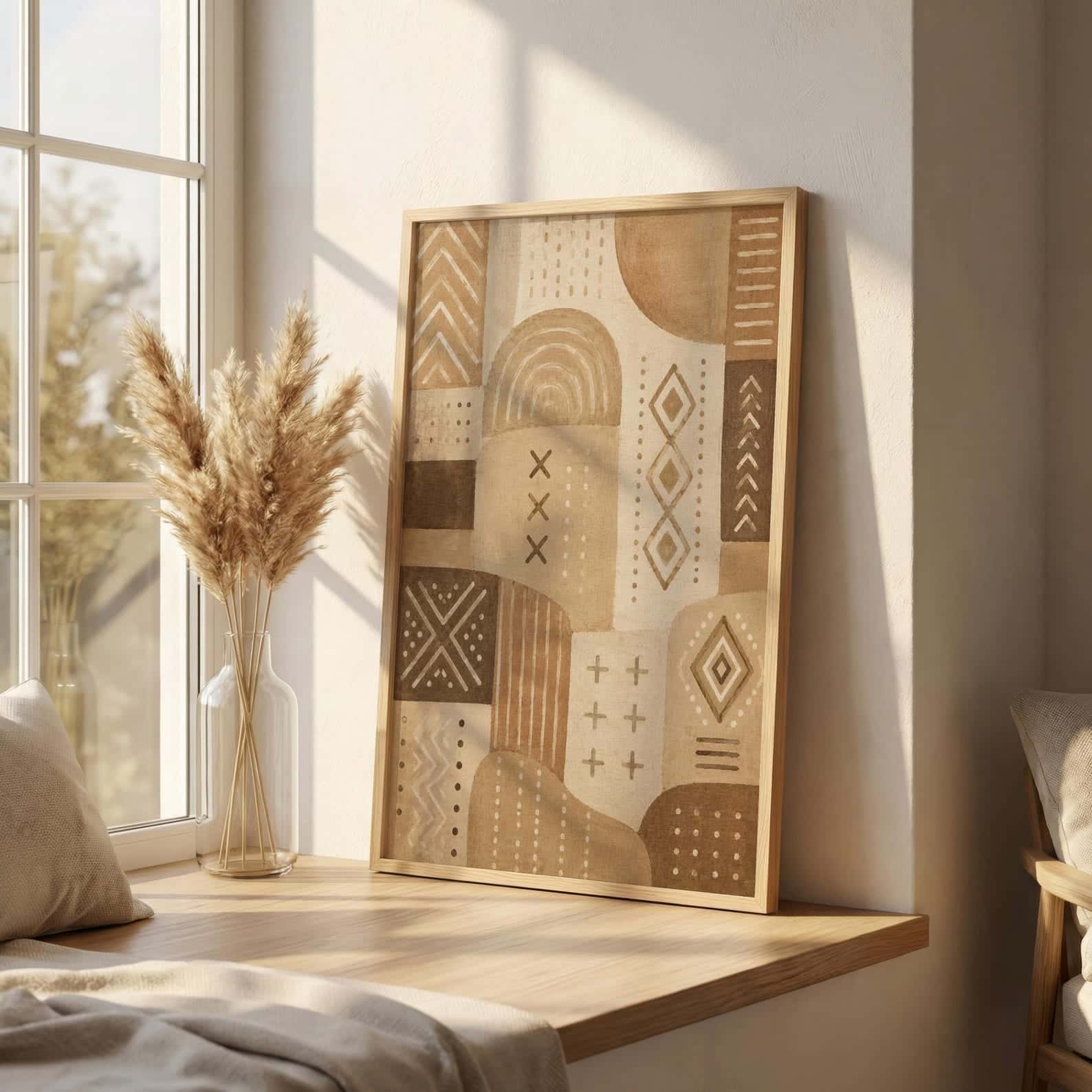 African Artwork | Afrocentric Wall Art | A2 at XILEF Art