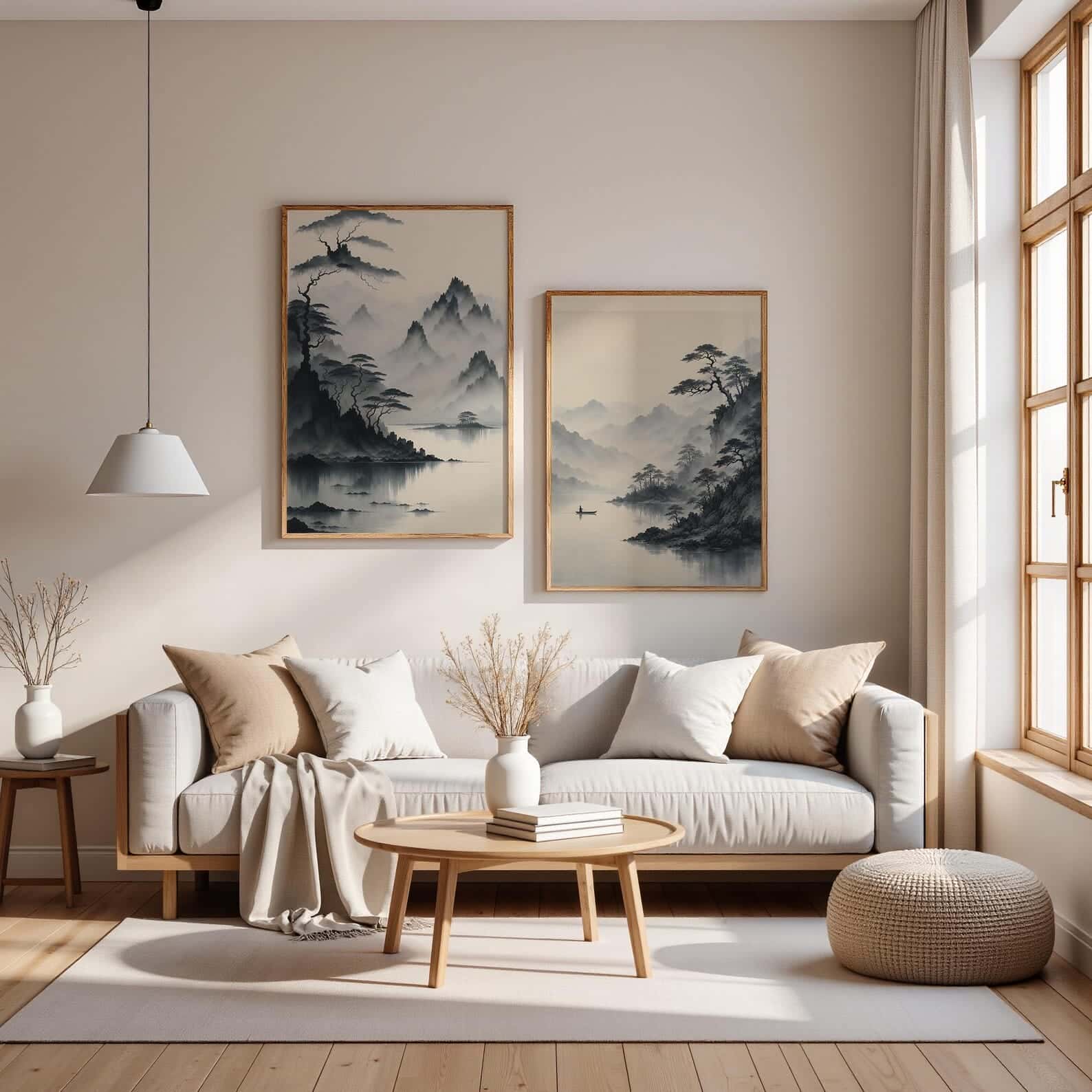 Landscape Artwork | Nature Wall Art | Duo, A2 at XILEF Art