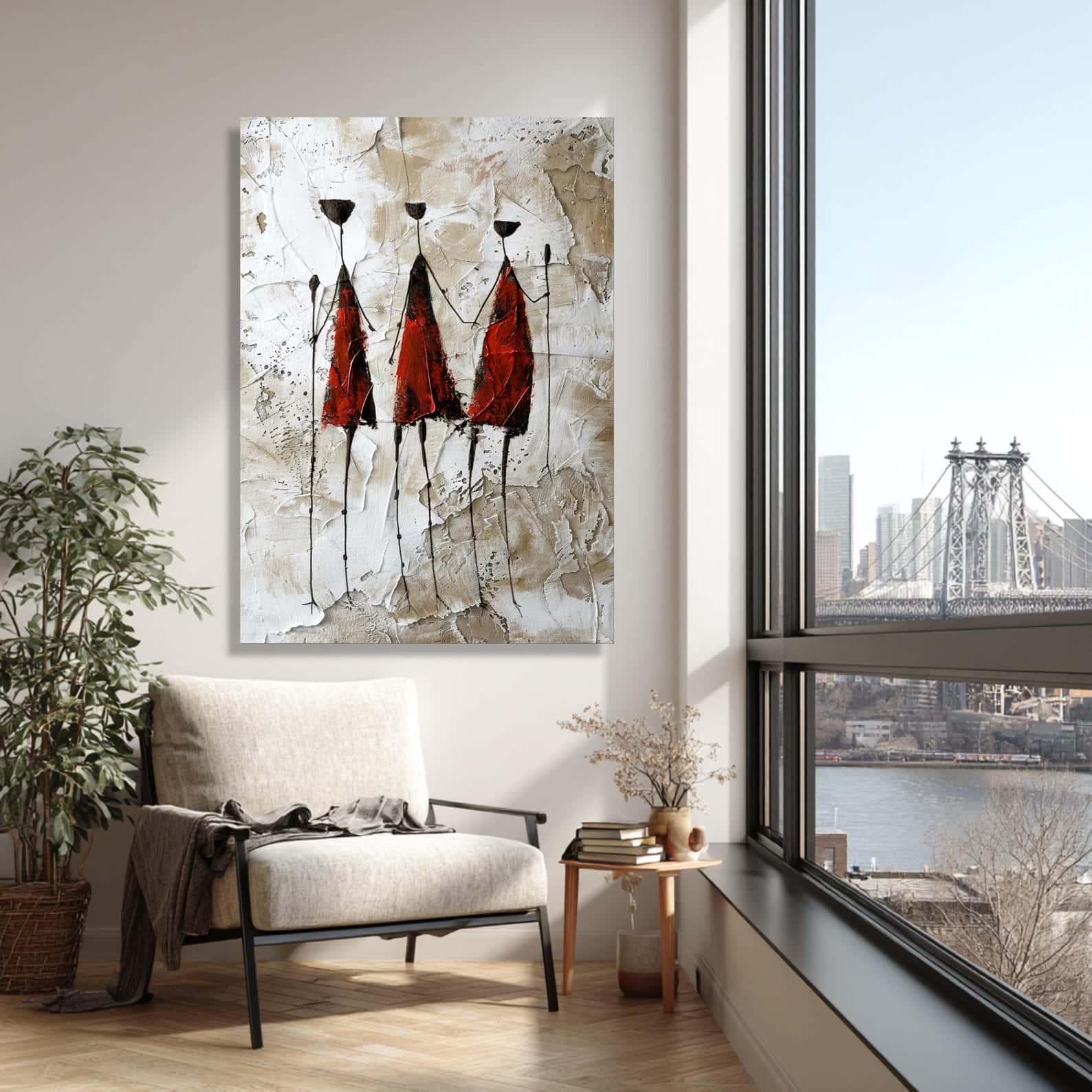 African Artwork | Afrocentric Wall Art | A2 at XILEF Art